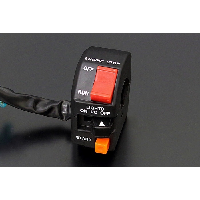 新品- GPZ900R(A1～A10)用アクティブ製OWスイッチ加工・右スイッチ 新品- GPZ900R(A1～A10)用アクティブ製OWスイッチ加工右スイッチ