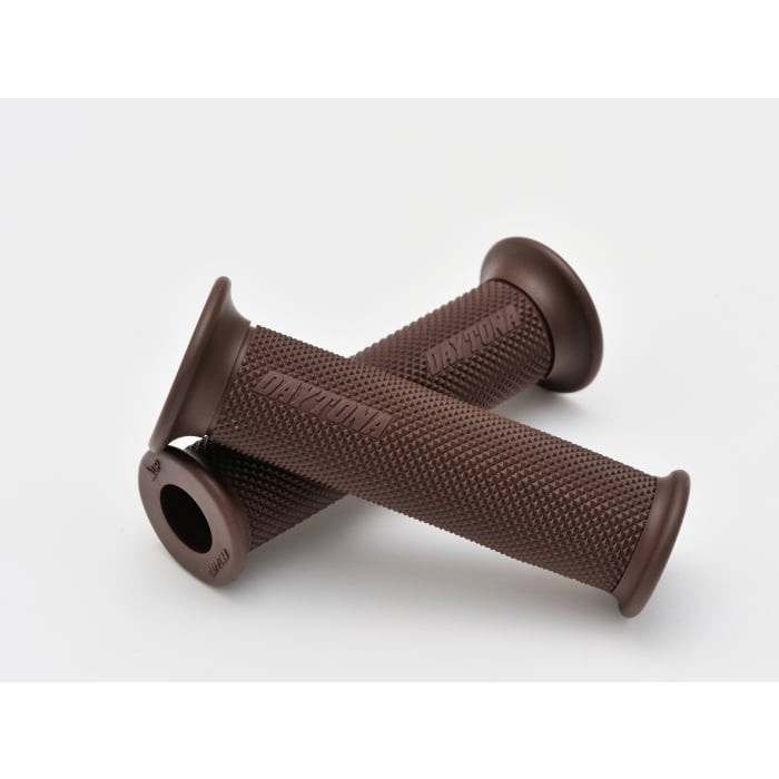 GRIPPY GRIP GG-D-BASE（全長125mm）Ф22.2ハンドル用 貫通グリップ 汎用(ブラウン)