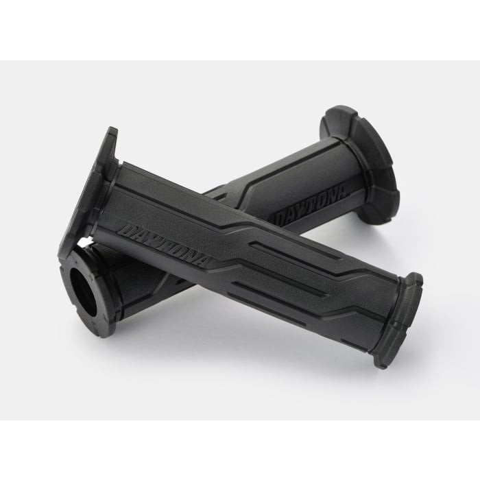 GRIPPY GRIP GG-D-LINE（125mm）Ф22.2ハンドル用 貫通グリップ 汎用(ブラック×ブラック)