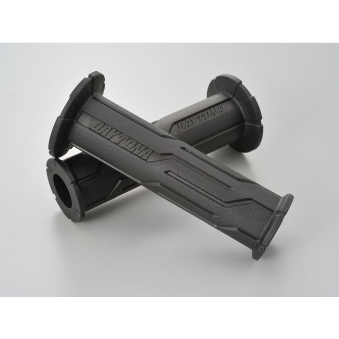 GRIPPY GRIP GG-D-LINE（全長120mm）Ф22.2ハンドル用 貫通グリップ 汎用(ブラック×ブラック)