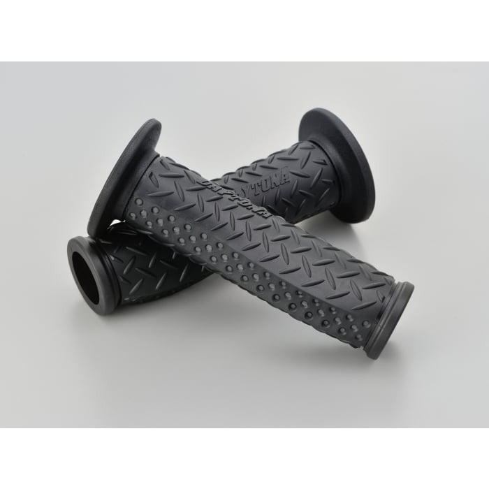 GRIPPY GRIP GG-D-ADV（全長122mm）Ф22.2ハンドル用 貫通グリップ 汎用(ブラック×グレー)
