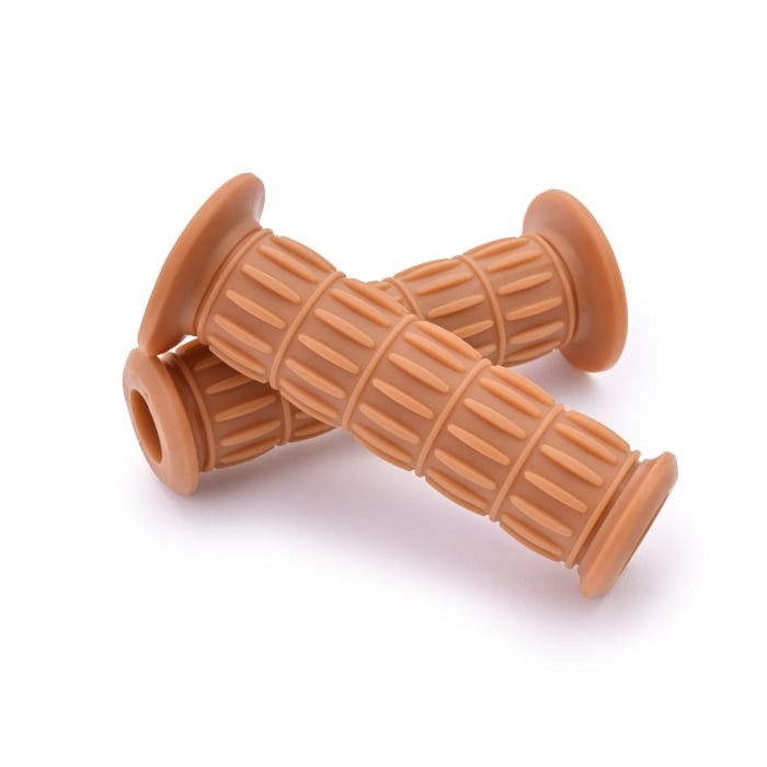 GRIPPY GRIP GG-D-CLASSIC（全長122mm）Ф22.2ハンドル用 貫通グリップ 汎用(生ゴム色)