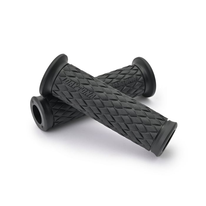 GRIPPY GRIP GG-D-KNIT（全長122mm）Ф22.2ハンドル用 貫通グリップ 汎用(ブラック)