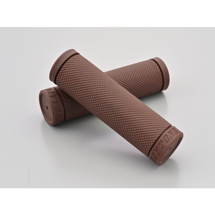 GRIPPY GRIP GG-D-BASE（全長125mm）Ф25.4ハンドル用 非貫通グリップ 汎用(ブラウン)