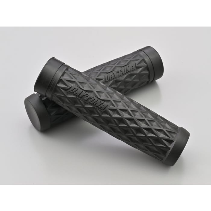 GRIPPY GRIP GG-D-GRID（全長127mm）Ф25.4ハンドル用 非貫通グリップ 汎用(ブラック)