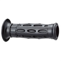 オーバルディンプルグリップ ブラック 全長118mm 標準ハンドル用