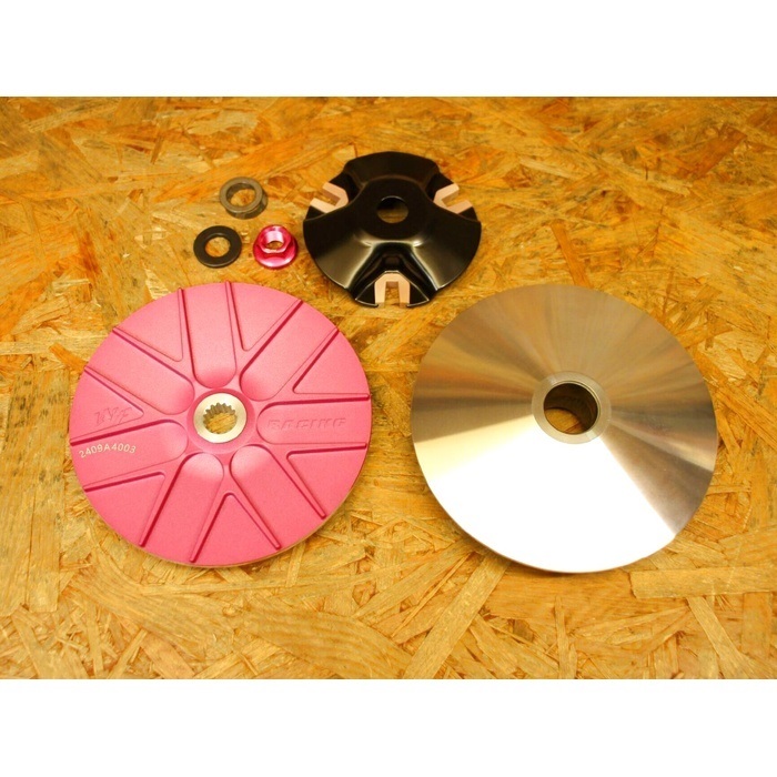 シグナスX WFプーリー WF ハイスピードプーリー 中改 ピンク シグナスX BWS125｜プーリー