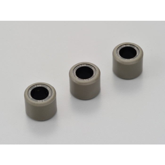 DWRウエイトローラー3個セット φ16×13mm ホンダ系 DIO/チェスタ＜AF62/68＞ / TODAY/F＜AF61/67＞ / ライブDIO-ZX (ALL)(7.5g)