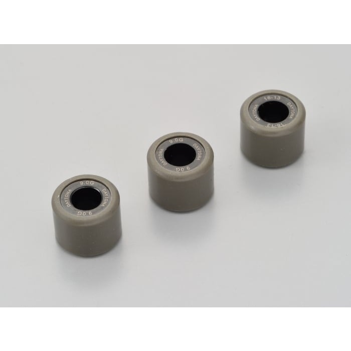 DWRウエイトローラー3個セット φ16×13mm ホンダ系 DIO/チェスタ＜AF62/68＞ / TODAY/F＜AF61/67＞ / ライブDIO-ZX (ALL)(9.0g)