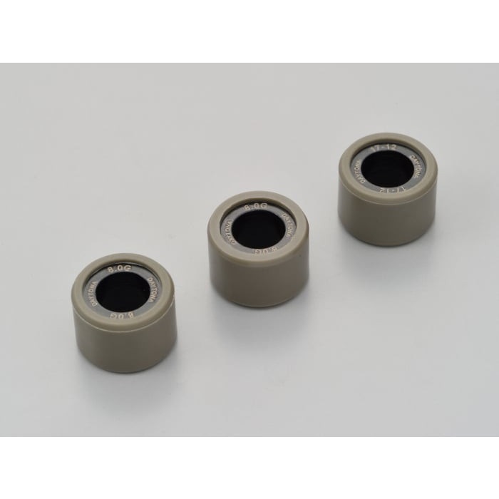 DWRウエイトローラー3個セット φ17×12mm スズキ系 アドレス110 / アドレスV100 / レッツ5/G＜CA47A＞ / レッツ4系 等(8.0g)