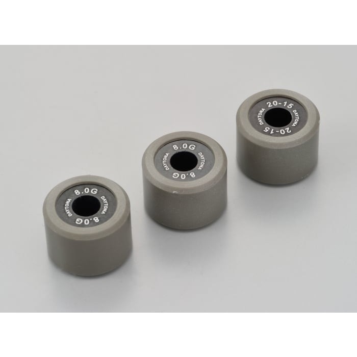 DWRウエイトローラー3個セット φ20×15mm PCX / LEAD125 / アドレスV125系(8.0g)