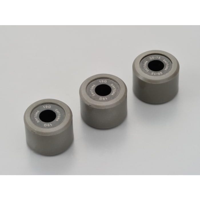 DWRウエイトローラー3個セット φ20×15mm PCX / LEAD125 / アドレスV125系(19.0g)