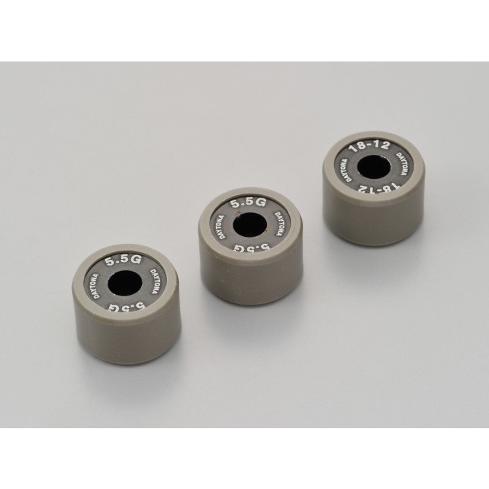 DWRウエイトローラー3個セット φ18×12mm グランドAXIS100系(5.5g)