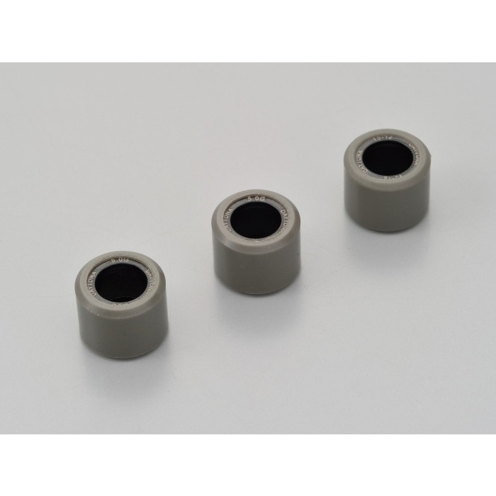 DWRウエイトローラー3個セット φ15×12mm ヤマハ系 JOG/デラックス/ZR (FI)＜SA36J/39J＞ / Vino/モルフェ＜5ST/13P/37B＞ 等(5.0g)