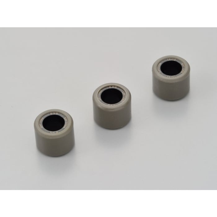 DWRウエイトローラー3個セット φ15×12mm ヤマハ系 JOG/デラックス/ZR (FI)＜SA36J/39J＞ / Vino/モルフェ＜5ST/13P/37B＞ 等(6.5g)