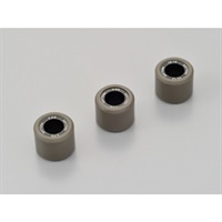 DWRウエイトローラー3個セット φ15×12mm ヤマハ系 JOG/デラックス/ZR (FI)＜SA36J/39J＞ / Vino/モルフェ＜5ST/13P/37B＞ 等