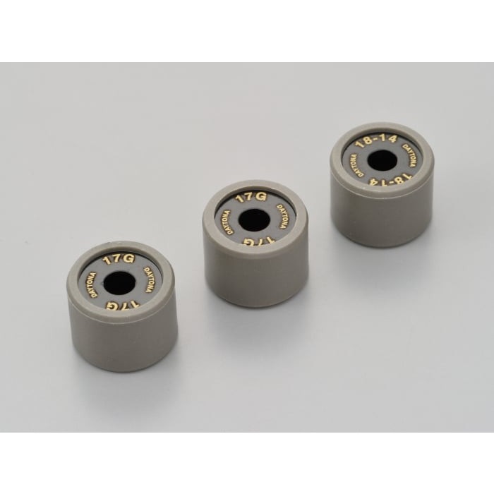 DWRウエイトローラー3個セット φ18×14mm ホンダ系 Dio110＜国内仕様JF31＞ / LEAD110/EX (FI) ＜JF19＞等(17.0g)