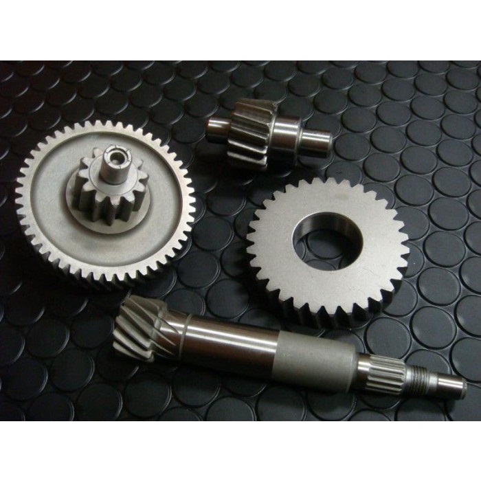 ⑥ファイナルギアキット【1次側+2次側/13×48+14×32】JOG90/AXIS90