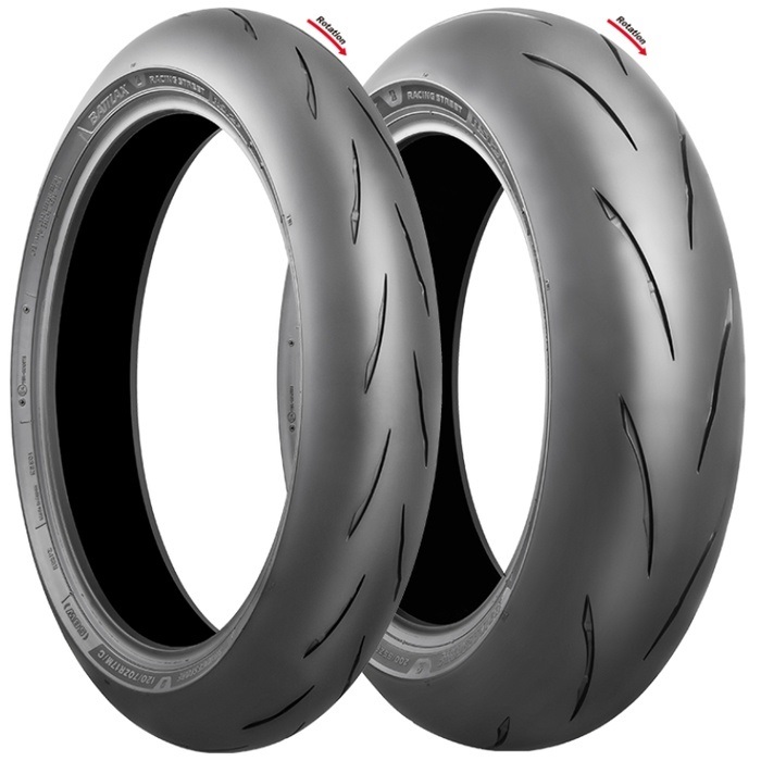 BATTLAX RACING STREET RS12 リア：190/55ZR17 M/C (75W) TL (バ