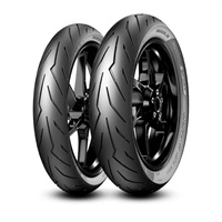 DIABLO ROSSO SPORT フロント/リア：110/70-17 M/C 54S TL (ディアブロ ロッソ スポーツ)
