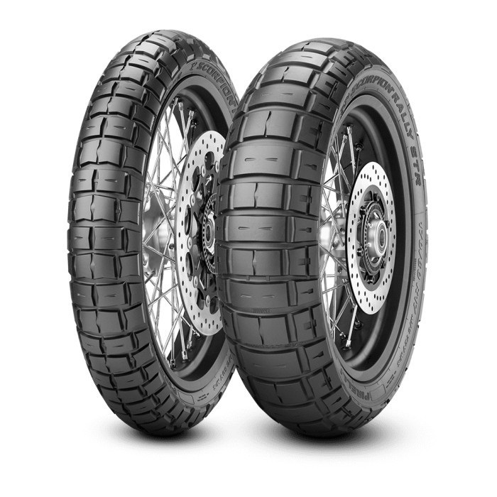 SCORPION RALLY STR フロント：90/90-21 M/C 54V M+S TL (A