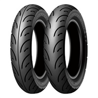 RUNSCOOT D307 フロント/リア：100/90-10 56J TL (ランスクート D307)