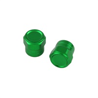 POSH フルビレット ショート エアバルブキャップ LIME.GREEN