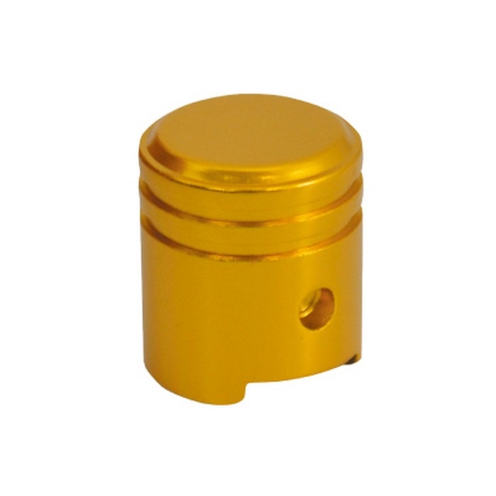 エアバルブ SMALL PISTON（高さ：14mm　直径：12mm）(GOLD)