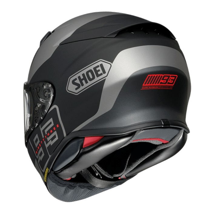 Z-8 MM93 COLLECTION RUSH TC-5 BLACK/SILVER フルフェイスヘルメット 