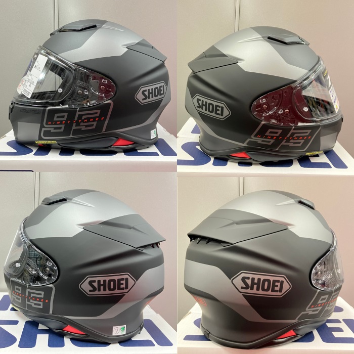 Z-8 MM93 COLLECTION RUSH TC-5 BLACK/SILVER フルフェイスヘルメット 