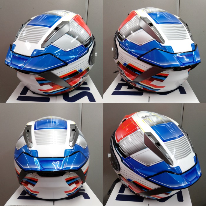 在庫限り】 X-Fifteen PROXY TC-10 WHITE/RED フルフェイスヘルメット 