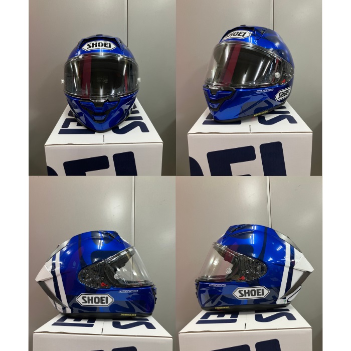 在庫限り】 X-Fifteen A.MARQUEZ73 V2 TC-2 BLUE/WHITE フルフェイス 