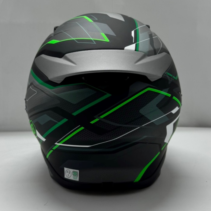 在庫限り】Z-8 CAPRICCIO TC-4 GREEN/BLACK フルフェイスヘルメット 