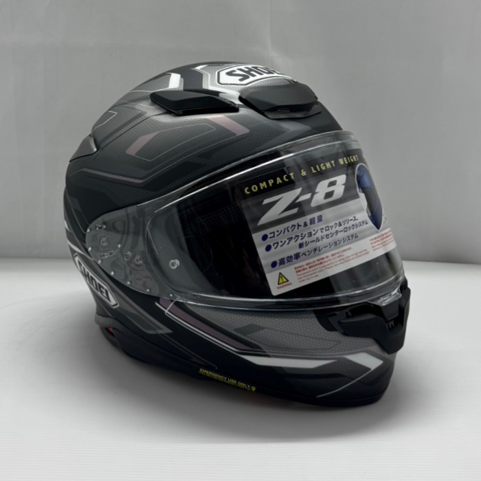 Z-8 CAPRICCIO TC-5 BLACK/SILVER フルフェイスヘルメット｜フル 