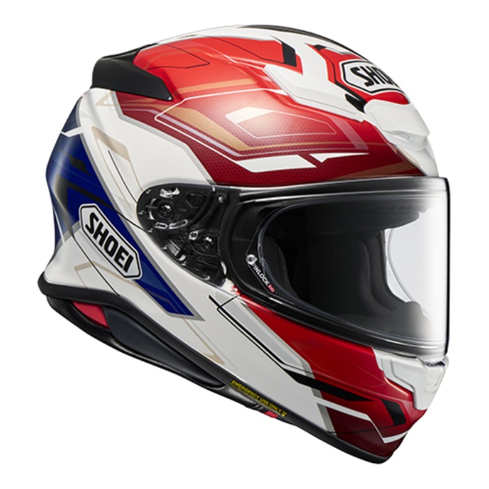 在庫限り】Z-8 CAPRICCIO TC-10 BLUE/RED フルフェイスヘルメット 
