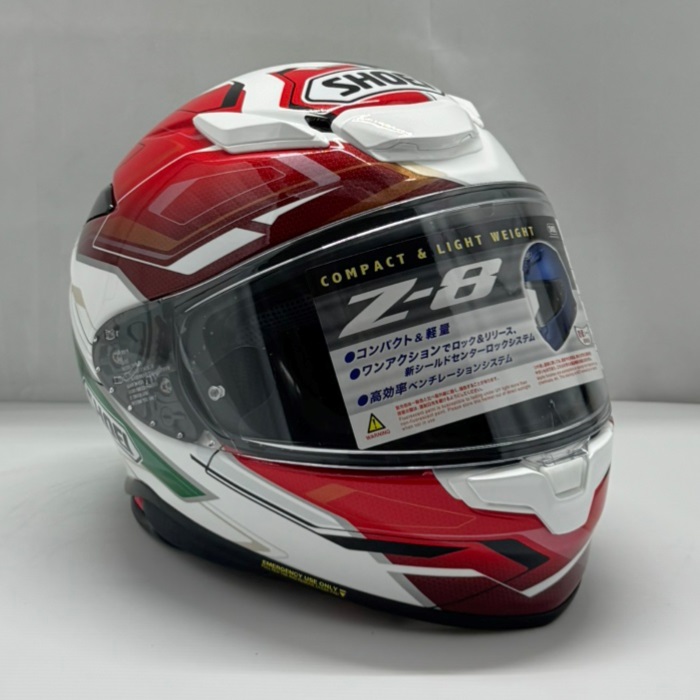 在庫限り】Z-8 CAPRICCIO TC-11 GREEN/RED フルフェイスヘルメット 