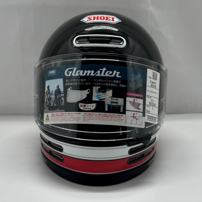 Glamster ABIDING (グラムスター アバイディング) TC-1 RED/BLACK フル 