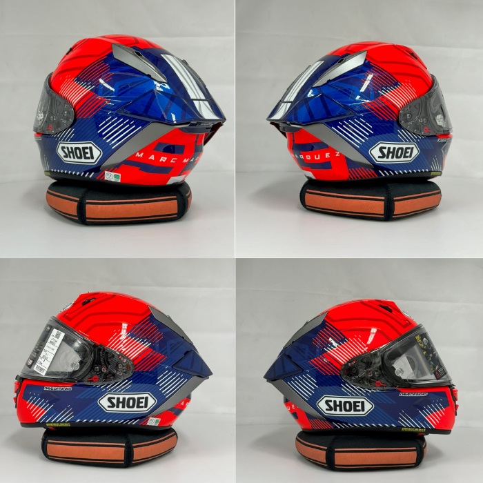 X-Fifteen MARQUEZ 8 TC-1 RED/BLUE フルフェイスヘルメット｜フル 