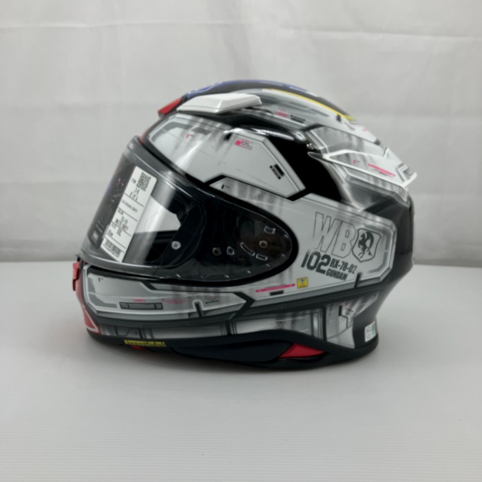在庫限り】 Z-8 RX-78-02ガンダム TC-10 WHITE/GREY フルフェイス 