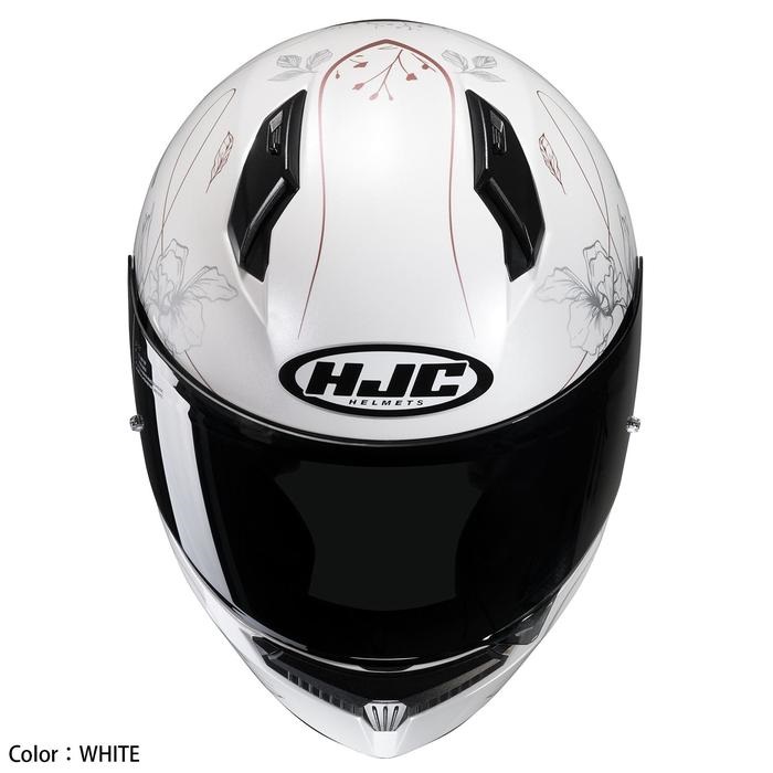 HJH237 C10 エピック フルフェイスヘルメット WHITE｜フルフェイス 