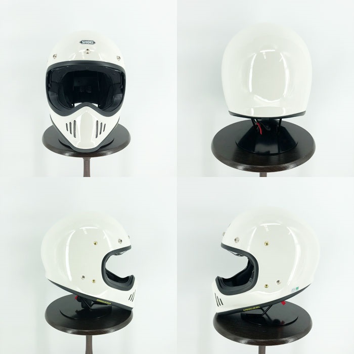 EX-ZERO (イーエックス - ゼロ) オフホワイト フルフェイスヘルメット