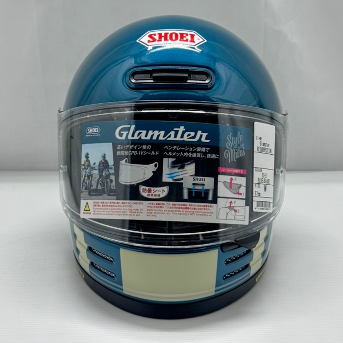 Glamster RESURRECTION TC-2 ブルー／ブラック］Lサイズ Glamster RESURRECTION (グラムスター リザレクション) TC-2