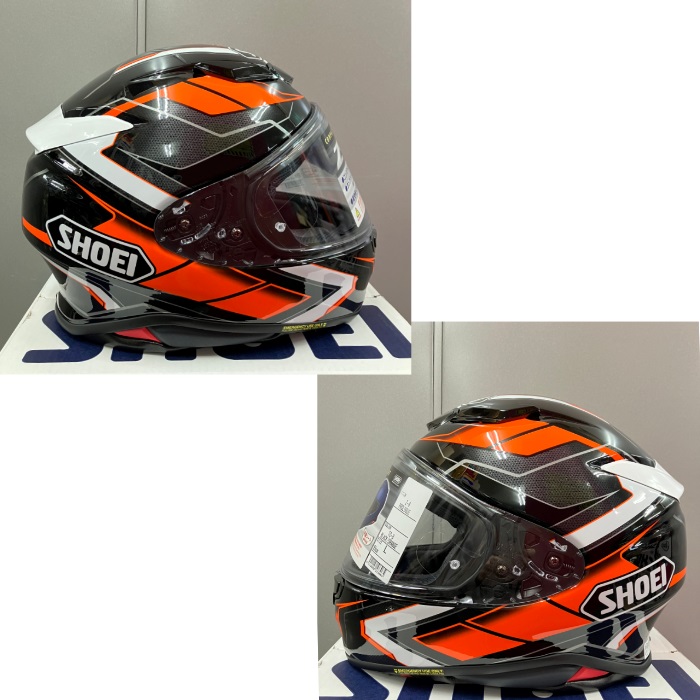 在庫限り】Z-8 PROLOGUE TC-8 BLACK/ORANGE フルフェイスヘルメット