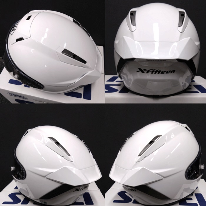 在庫限り】 X-Fifteenホワイト フルフェイスヘルメット｜フルフェイス