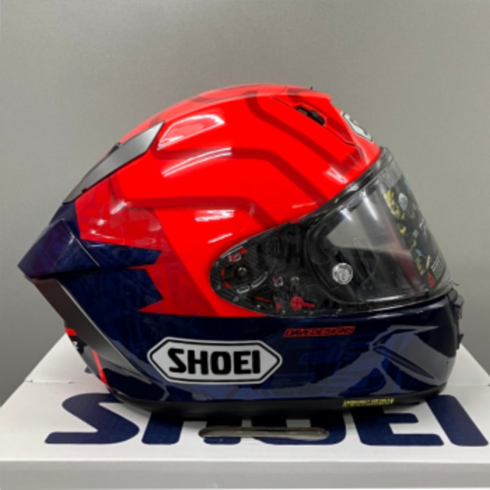 在庫限り】 X-Fifteen MARQUEZ 7 TC-1 RED/BLUE フルフェイス