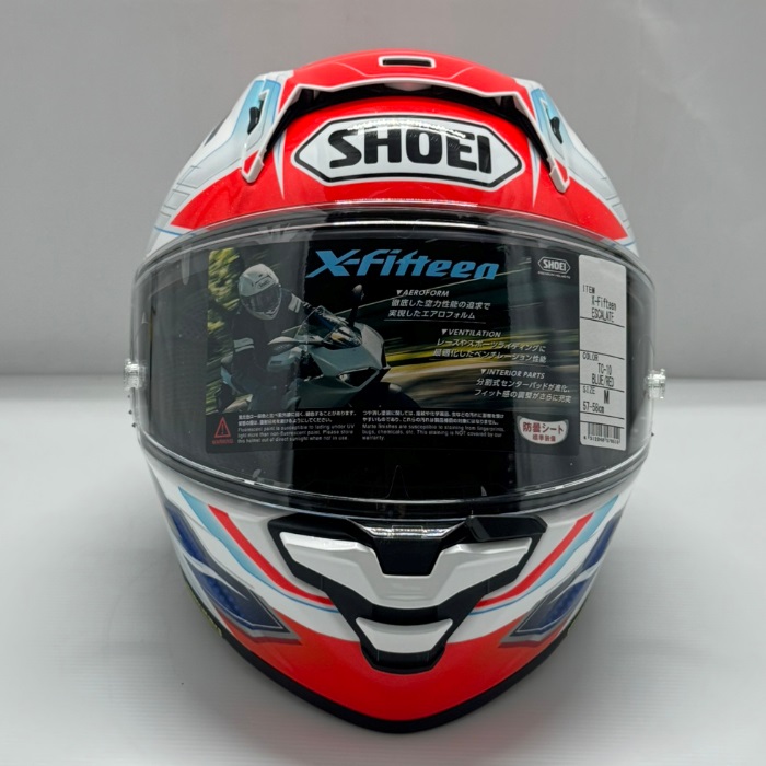 Shoei X-Fifteen Helmet X-15 Escalate TC-10 Size Medium