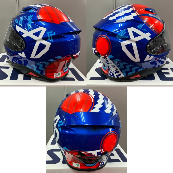 在庫限り】Z-8 DIGGIA TC-10 BLUE/RED フルフェイスヘルメット｜フル