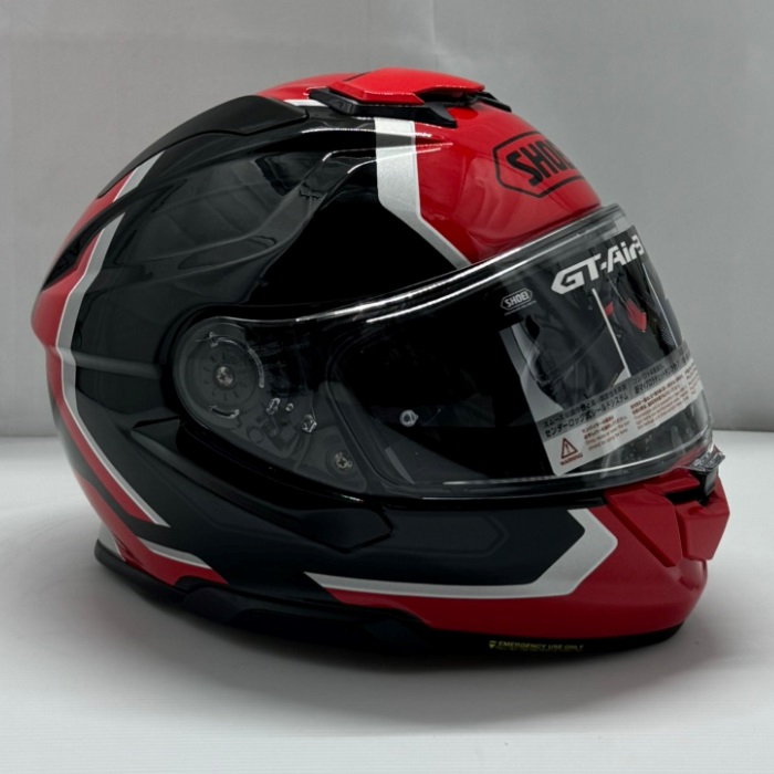 SHOEI GT-AIR3 REALM フルフェイスヘルメット 赤　Sサイズ SHOEI GT-AIR3 REALM フルフェイスヘルメット 赤 Sサイズ - メルカリ