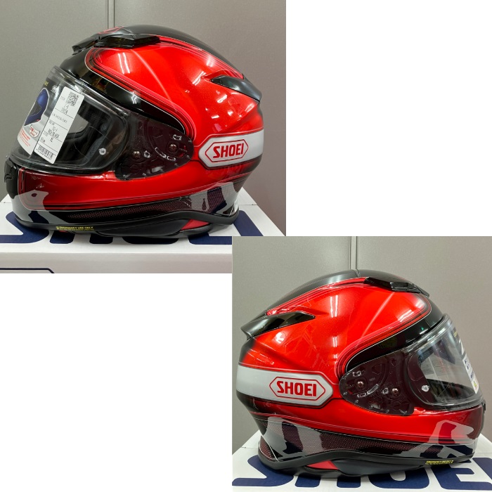 在庫限り】 Z-8 SHEEN TC-1 RED/BLACK フルフェイスヘルメット｜フル