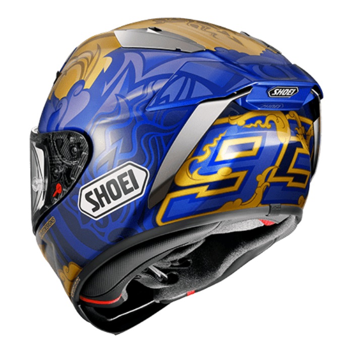 蓬萊山15 在庫限り】 X-Fifteen MARQUEZ THAI TC-2 BLUE/GOLD フル
